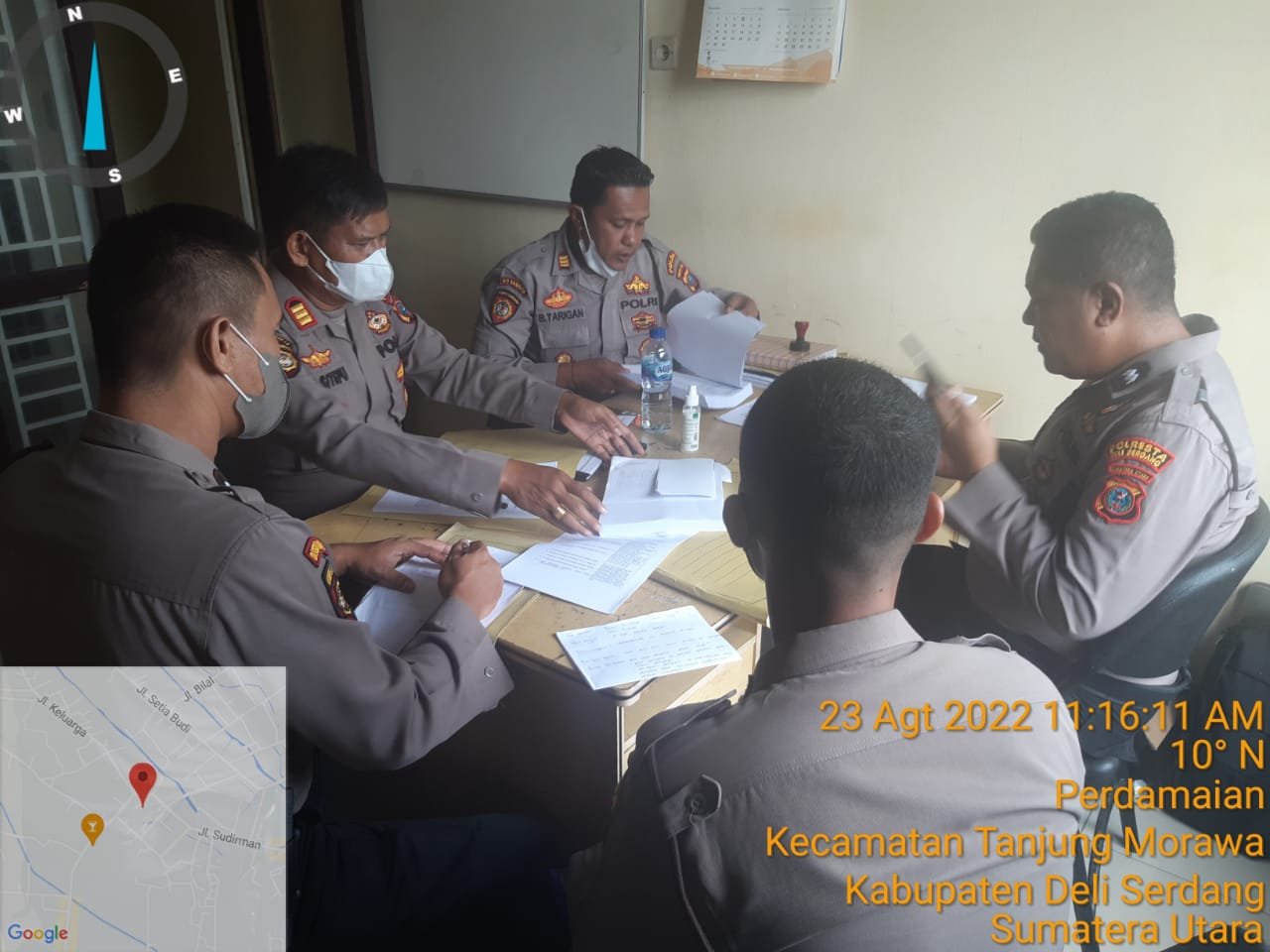 Sat Samapta Polresta Deli Serdang Laksanakan Supervisi Dari Dit Samapta Polda Sumut