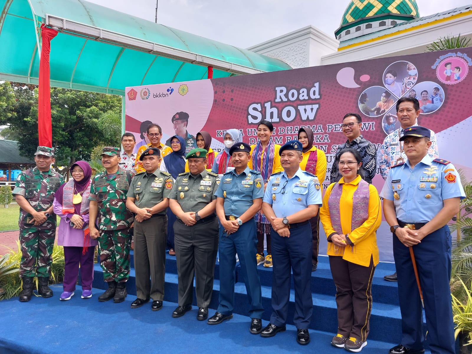 BKKBN, TNI, Persatuan Dharma Pertiwi dan Mitra Kerja Berkolaborasi Percepatan Penurunan Stunting
