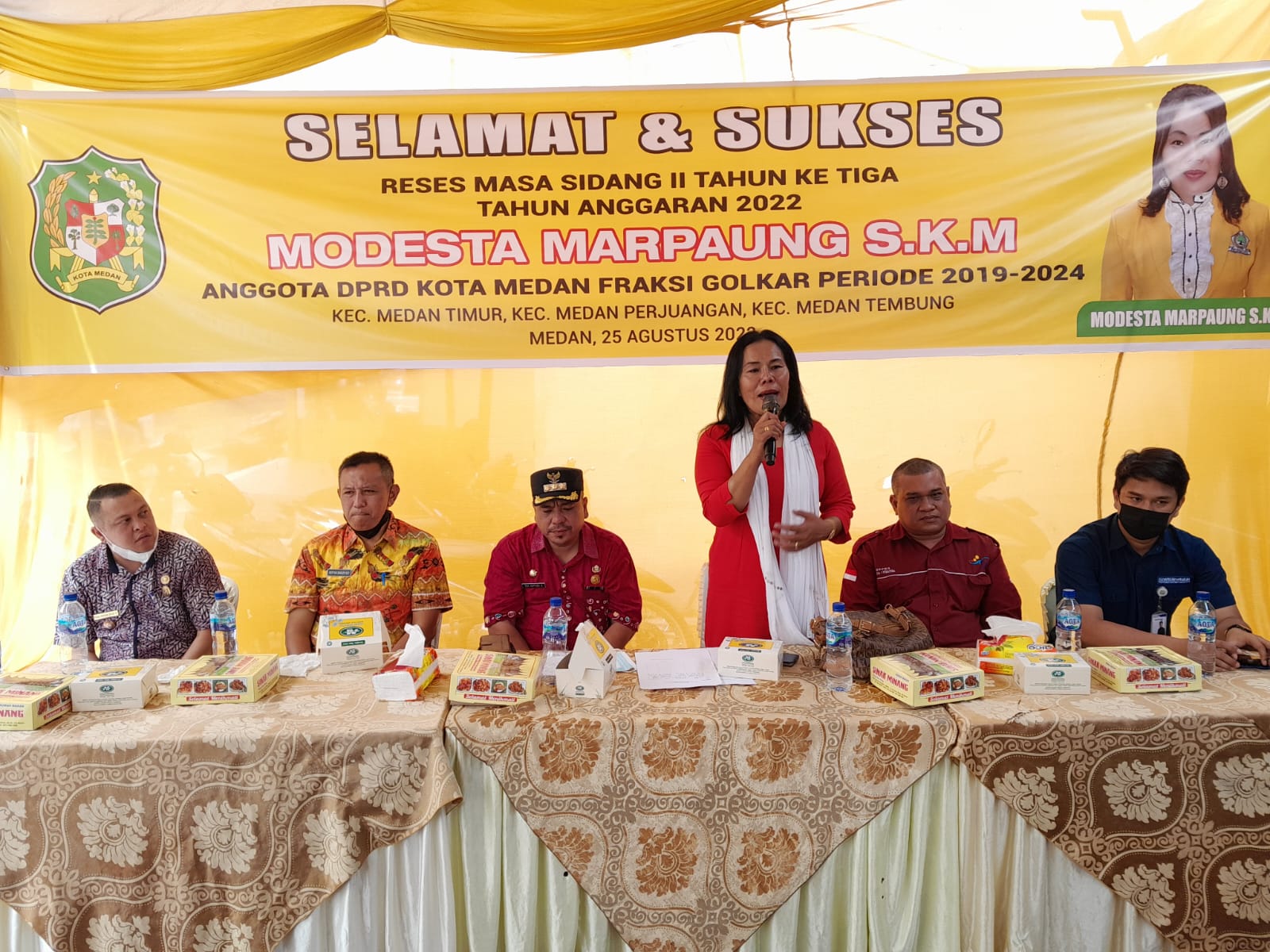 Serap Aspirasi Konstituen, Modesta Marpaung Gelar Reses di Dua Tempat