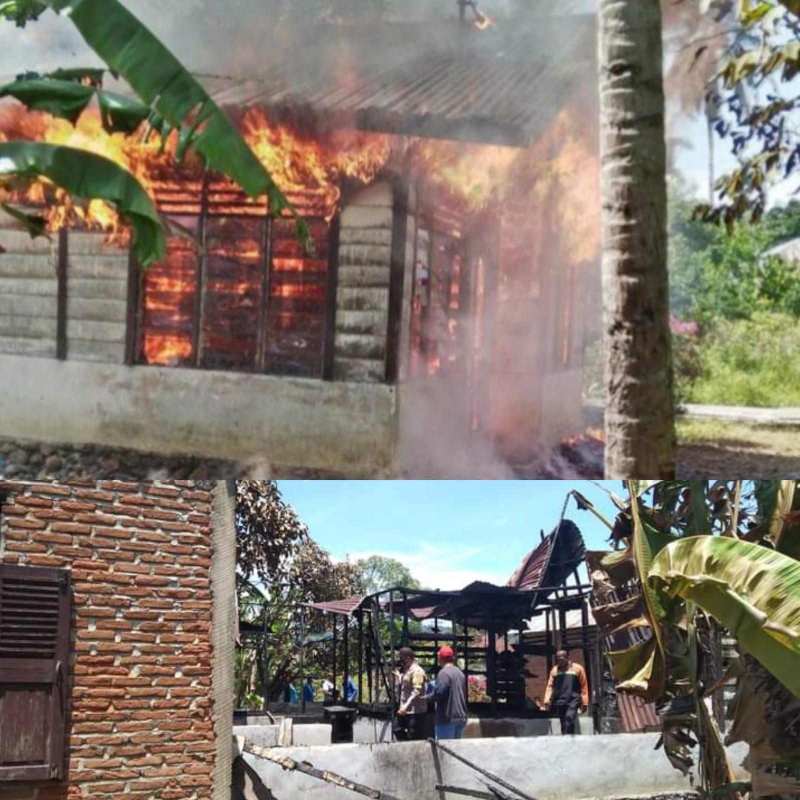 Hanguskan Satu Rumah & Satu Korban Jiwa Di Manegen