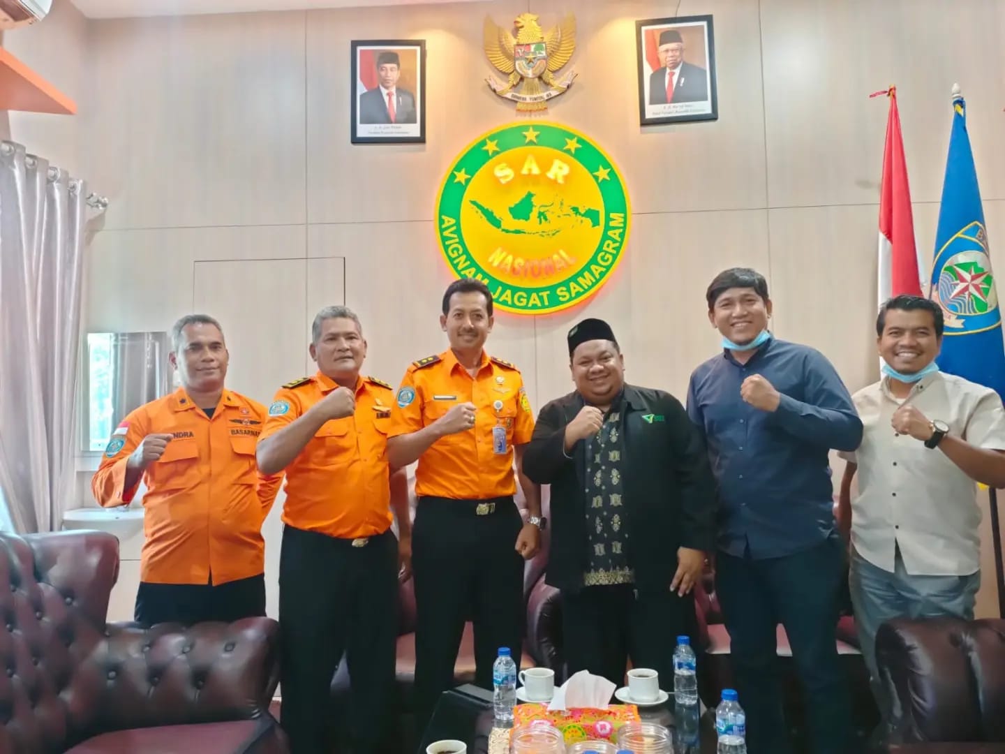 Kepala Kantor SAR Medan Terima Audiensi DD Waspada Soal Kebencanaan