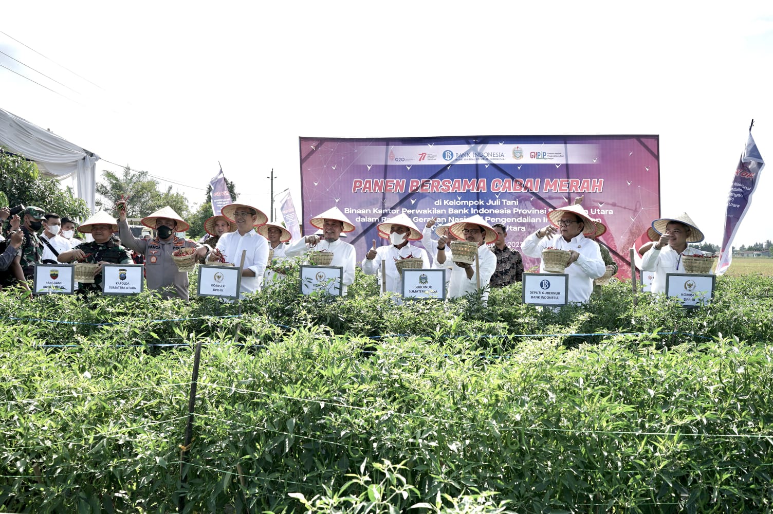 GNPIP Terus Digaungkan,  Bank Indonesia dan TPID Sumut Sinergi Dukung Pengendalian Inflasi Pangan