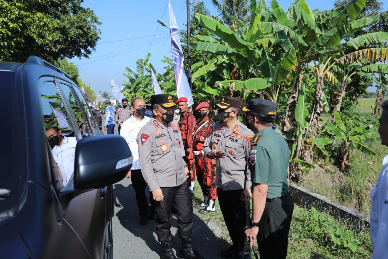 Kapolresta Deli Serdang Hadiri Kick Off Gerakan Nasional Pengendalian Inflasi Pangan (GNPIP) Sumut.