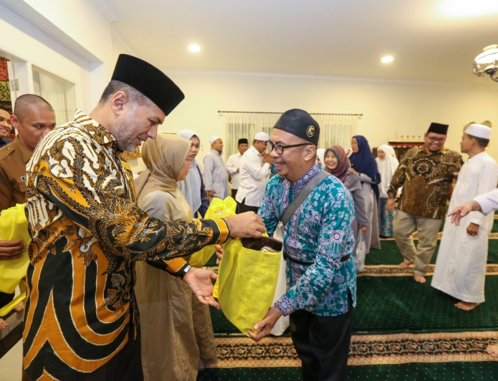 Silaturahmi dengan Musa Rajekshah, Jemaah Haji Asal Kepulauan Nias Sampaikan Harapannya