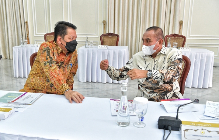 Rapat dengan Wapres, Edy Rahmayadi Paparkan Strategi Tekan Stunting
