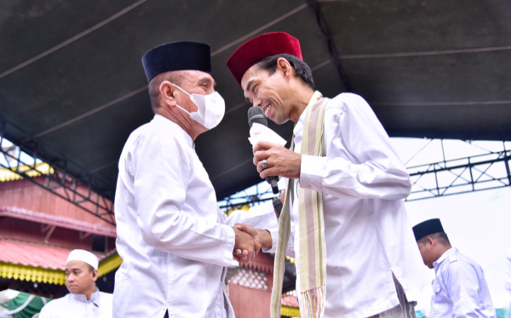 Tabligh Akbar di Babussalam, Edy Rahmayadi dan UAS Doakan Kepulihan Tuan Guru Besilam
