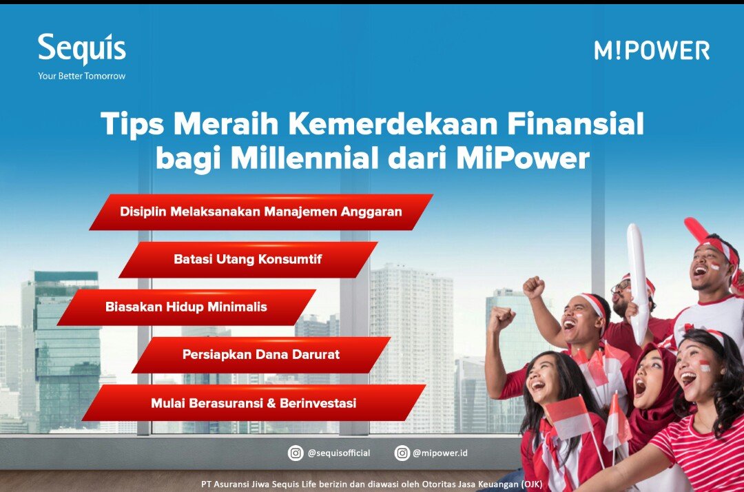 Tips Meraih Kemerdekaan Finansial bagi Milenial