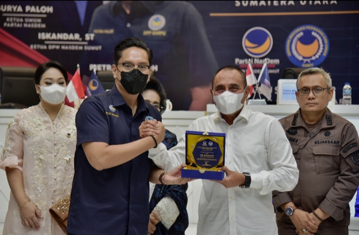 Pelantikan DPD Garpu Sumut, Edy Rahmayadi Minta Segera Koordinasi dengan Dinas Koperasi untuk Berdayakan UKM