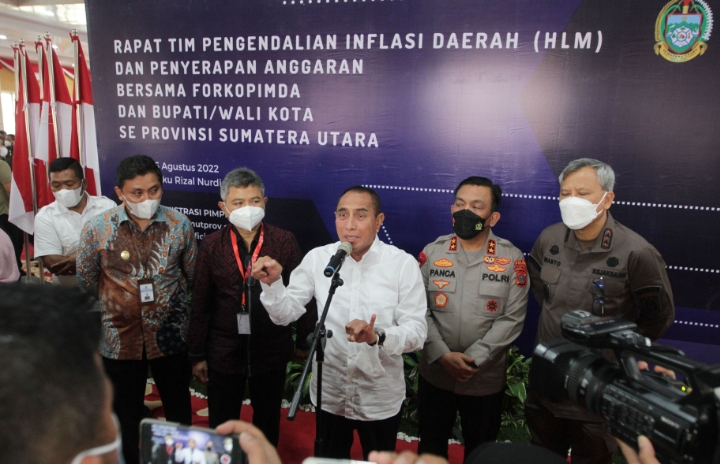 Dana APBD Mengendap di Bank Rp35,4 Triliun Edy Rahmayadi Minta Kabupaten/Kota Percepat Serapan Anggaran Daerah