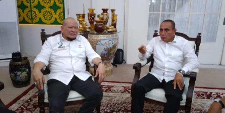 Ketua DPD RI akan Perjuangkan Dana Pengembangan Bandara Lasoundre di Pulau-Pulau Batu