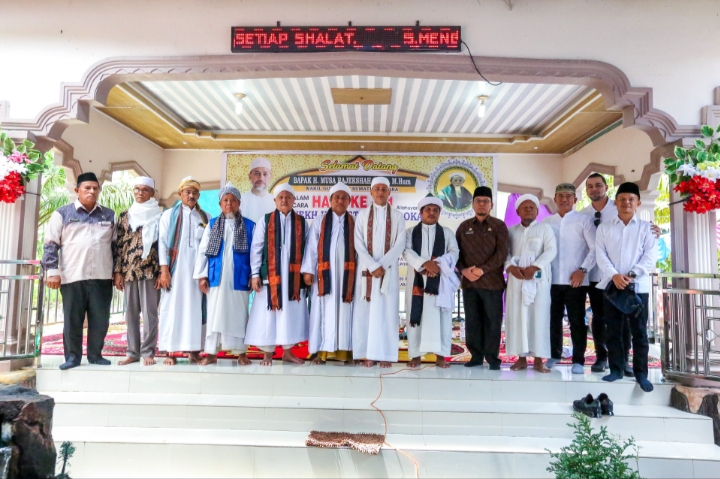 Musa Rajekshah Kagumi Perjuangan Syekh H Mustafa BS Rokan