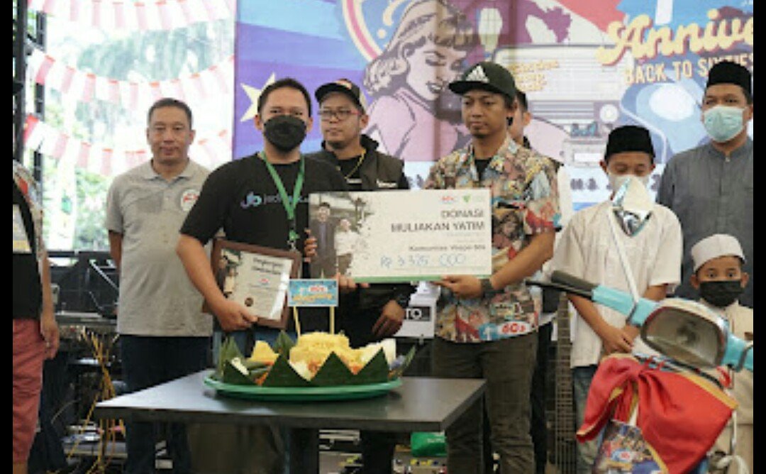 Wujud Syukur 1st Anniversary, 60’s Gandeng Dompet Dhuafa Beri Santunan Anak Yatim