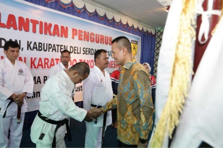 Ijeck Benahi Tako dan Tingkatkan Prestasi Atlet, Pengcab Tako Medan, Deliserdang dan Binjai Dilantik