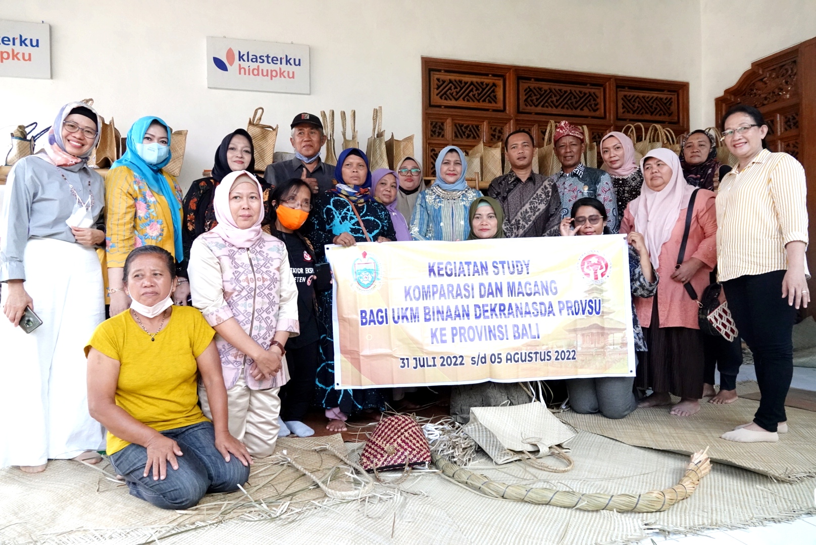 Pengrajin Sumut Study Tour Ke Bali,  Nawal Lubis : Kalian Serap Semua Ilmu di Sini