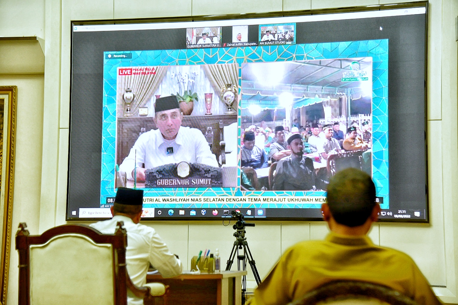 Terkesan dengan Semangat Warga Al Washliyah di Pulau Telo,  Gubernur Edy Rahmayadi Janji Akan Berkunjung