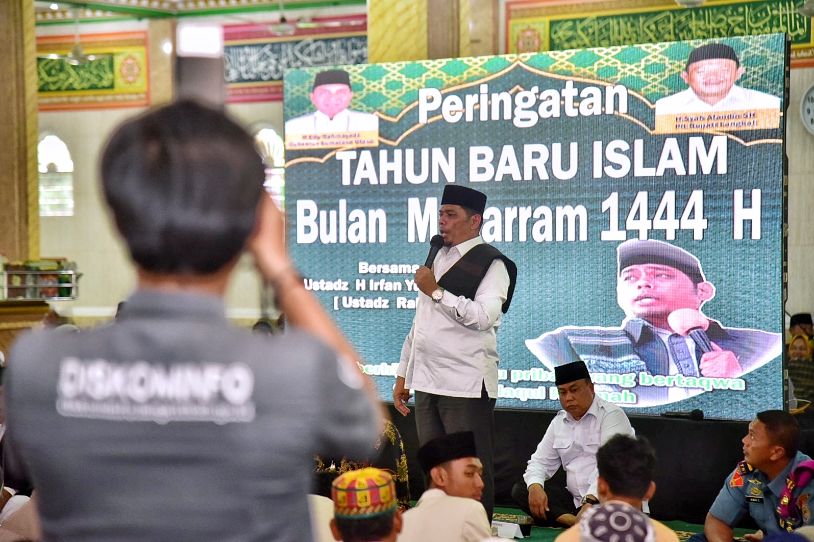 Tablig Akbar di Masjid Raya Berandan,  Edy Rahmayadi Sampaikan Tentang  Kekuatan Doa untuk Membangun Sumut