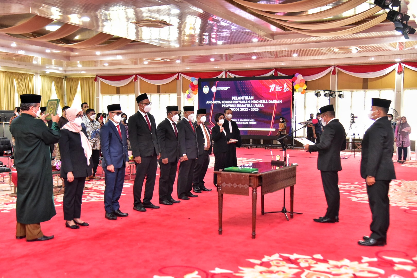 Lantik Tujuh Komisioner KPID Sumut,  Edy Rahmayadi Minta Benar-benar Jadi Filter Penyiaran