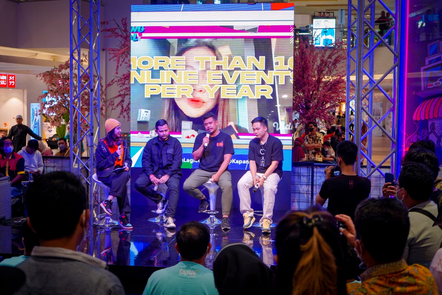 Hadiri USS Downtown Market Medan, Bobby Nasution : Kita Selalu Support Anak Muda Berkreasi