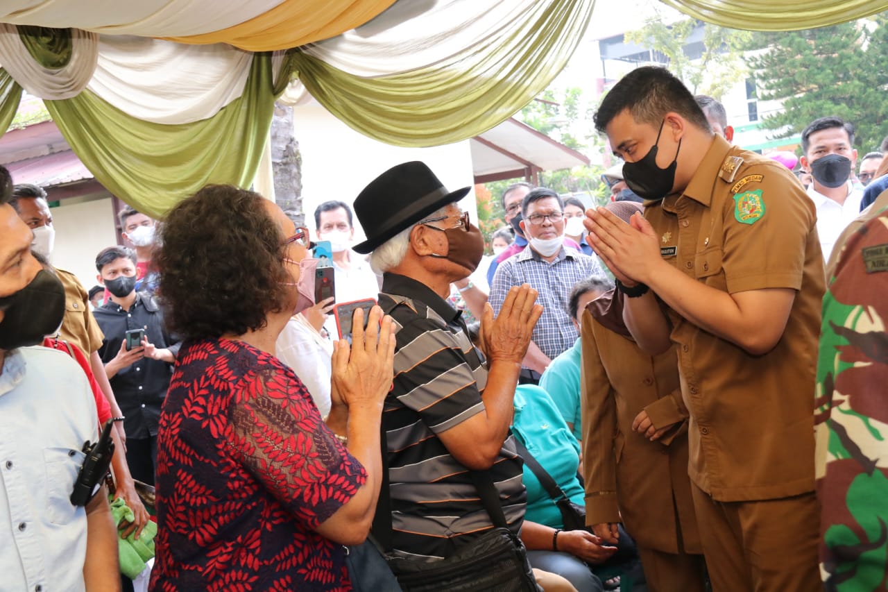 Antisipasi Peningkatan Kasus Positif Covid-19, Bobby Nasution Perbanyak Layanan Vaksinasi