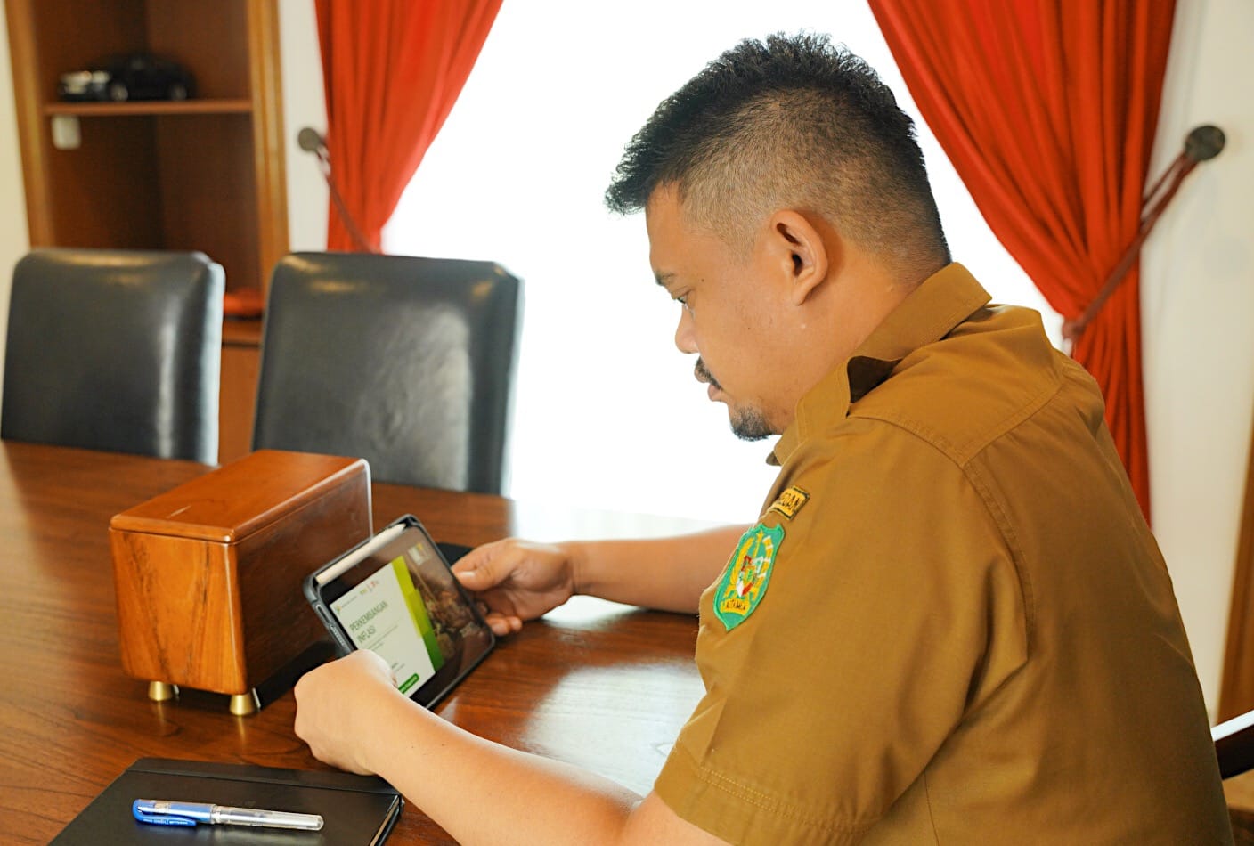 Walkot Medan Bobby Nasution Ikuti Rakor Pengendalian Inflasi Daerah