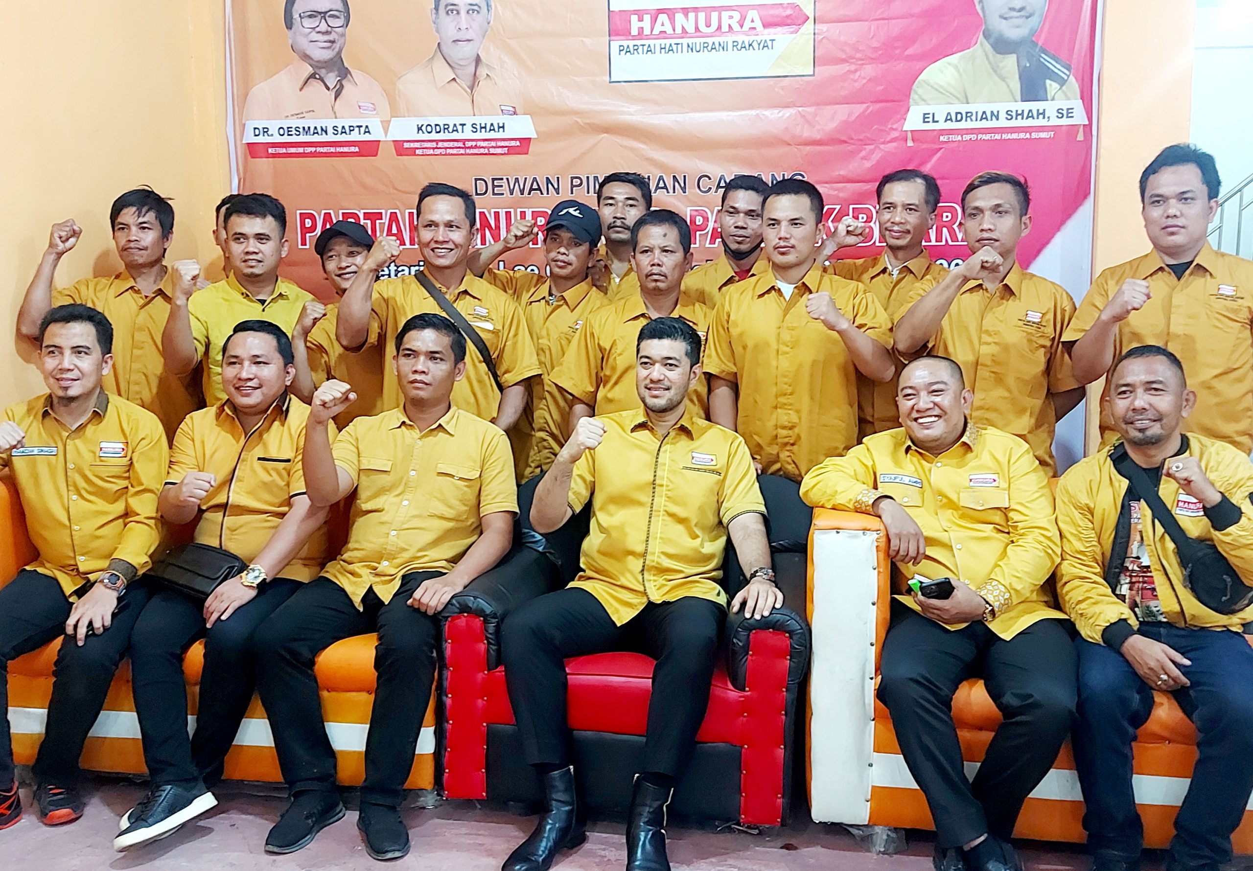 Hanura Pakpak Bharat Targetkan 3 Kursi, El Adrian Shah : Jalankan Program Kreatif dan Sosial