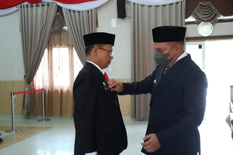 Bupati Pakpak Bharat Lantik Jalan Berutu Jadi Sekretaris Daerah, Ini Pesannya