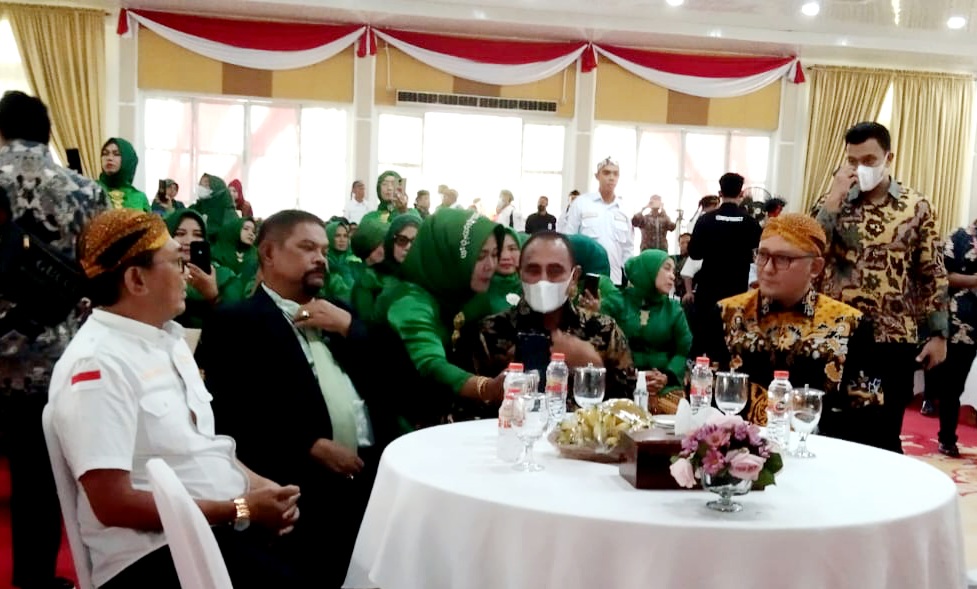 Hadiri Pelantikan Pemuda Pujakesuma, Gubsu Edy Rahmayadi Ajak Warga Pujakesuma Guyub Gerakkan Ekonomi