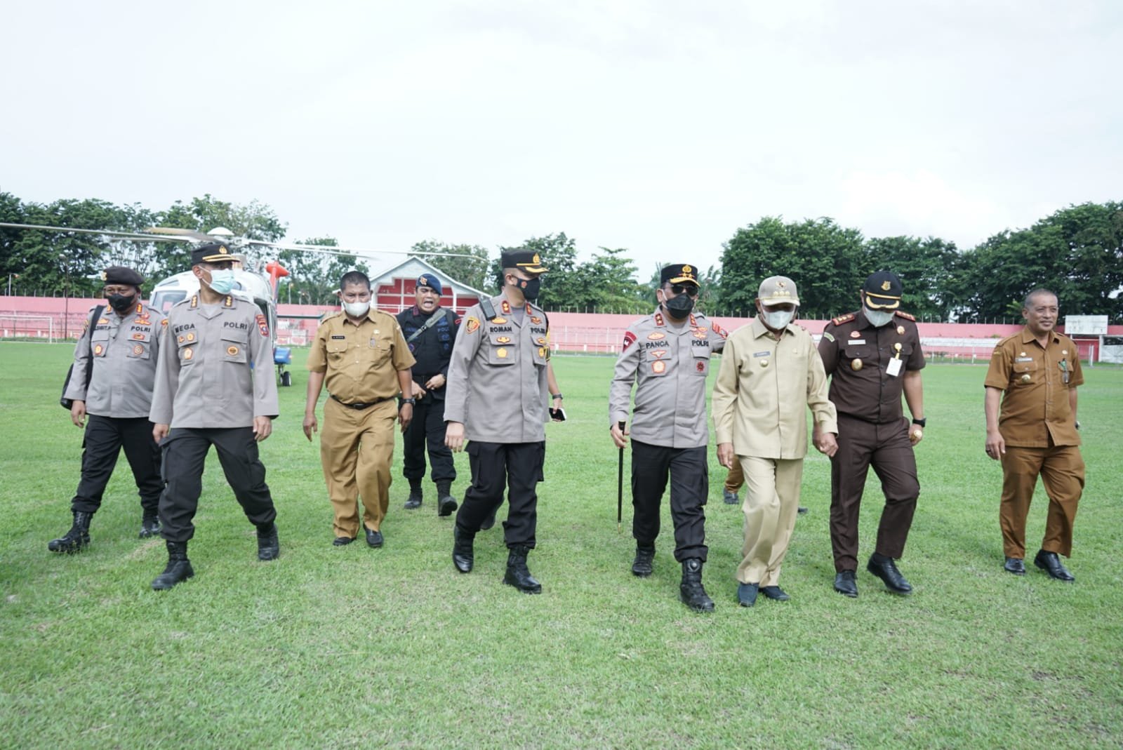 H-1 Jelang Pilkades, Bersama Forkopimda Bupati Asahan Tinjau Kesiapan Pelaksanaan Pilkades