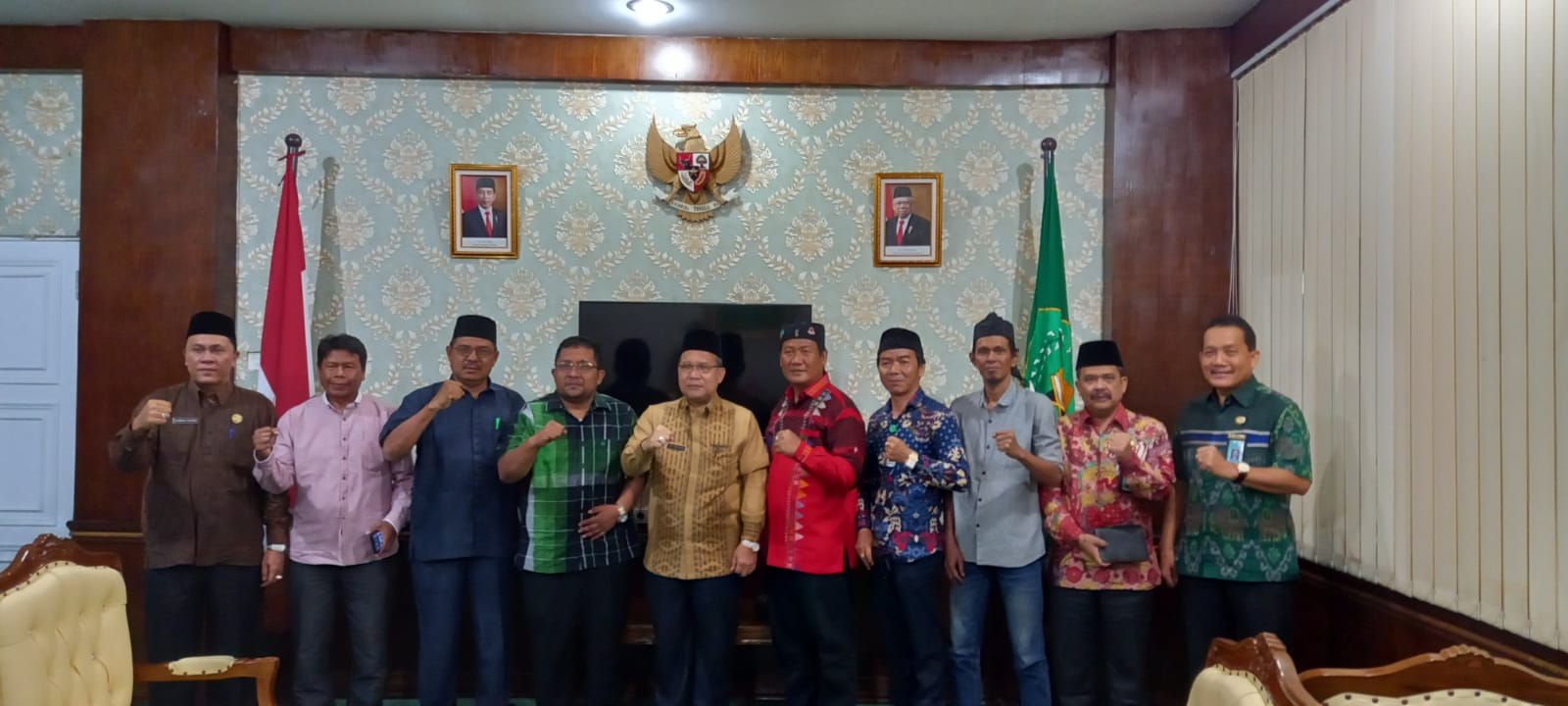 Kakanwil Kemenagsu Terima Pengurus IKA PMII Sumut,Ini Kata Abdul Amri Siregar