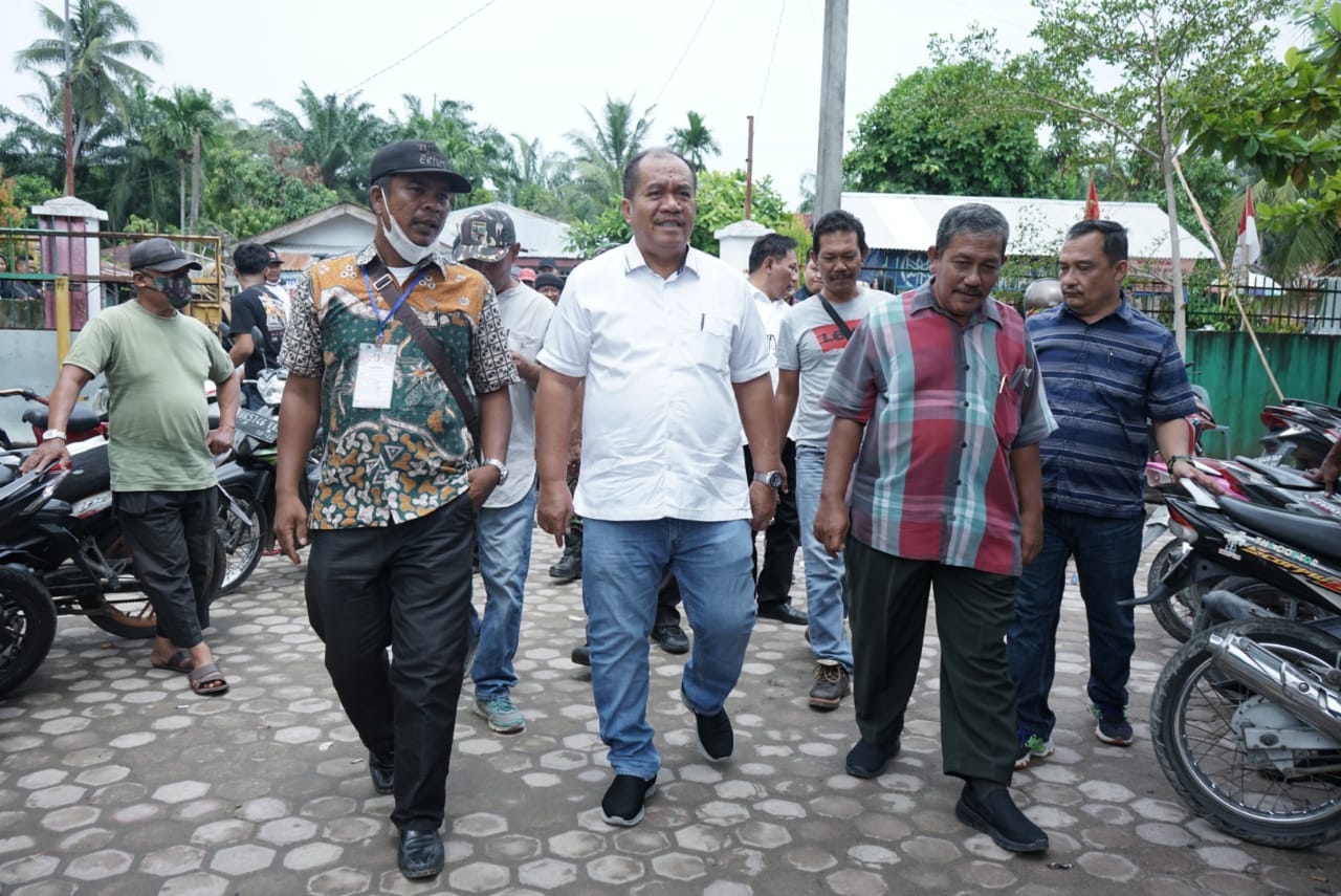 Wakil Bupati Asahan Lakukan Monitoring Pilkades