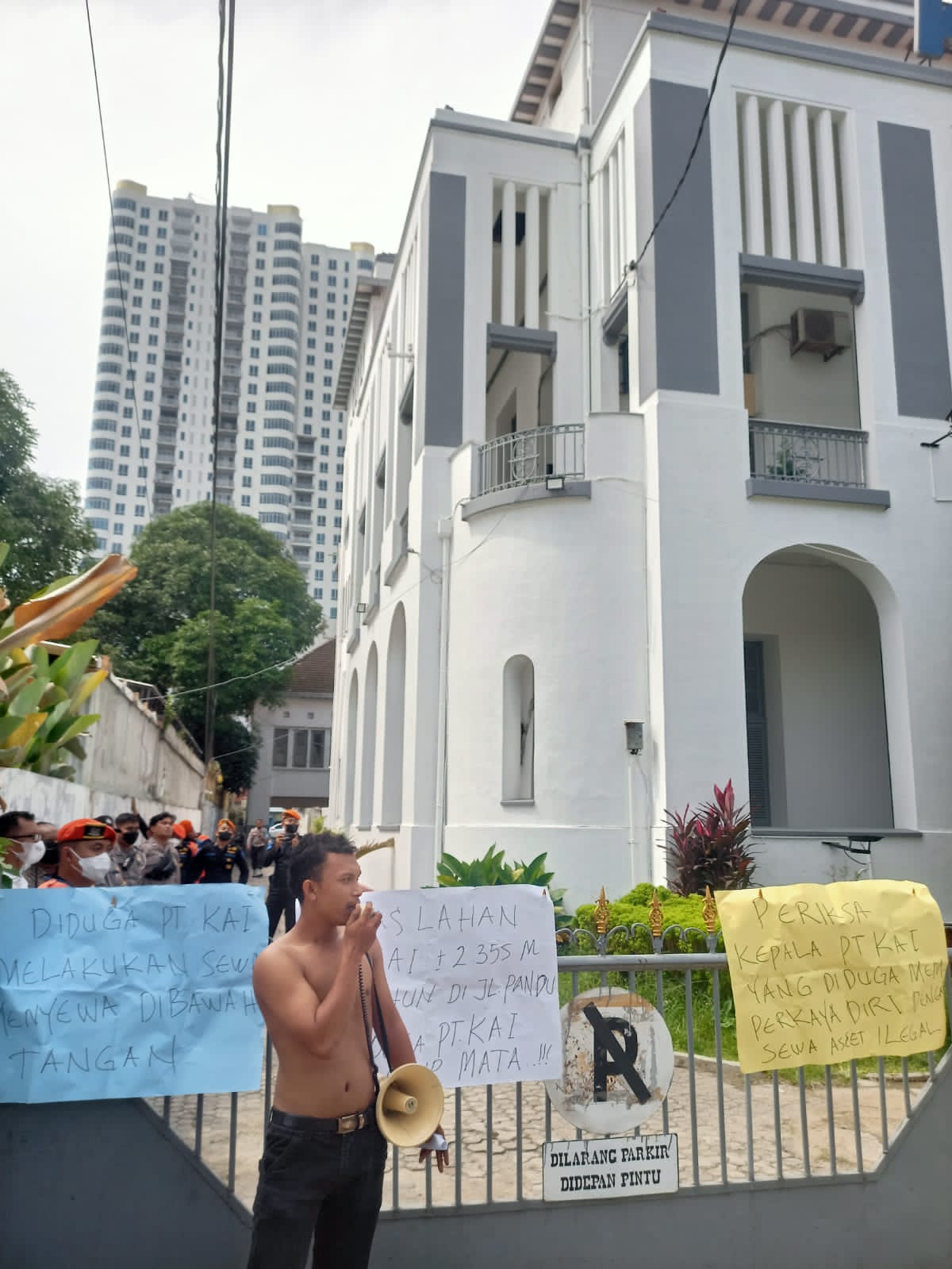 JARI Kembali Demo PT KAI, Usut Dugaan Korupsi Penjualan Aset Negara