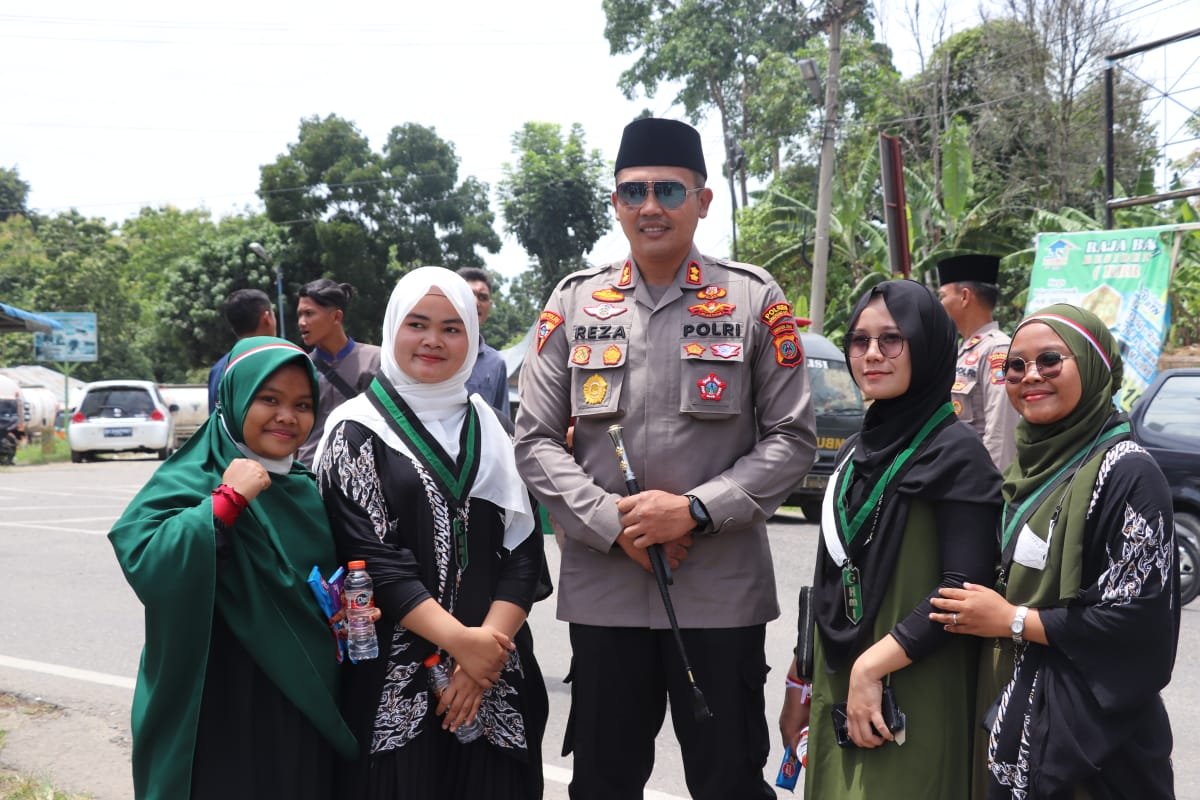 Unjukrasa Damai Tolak BBM Naik, HMI Audiensi dan Dialog dengan Kapolres Madina