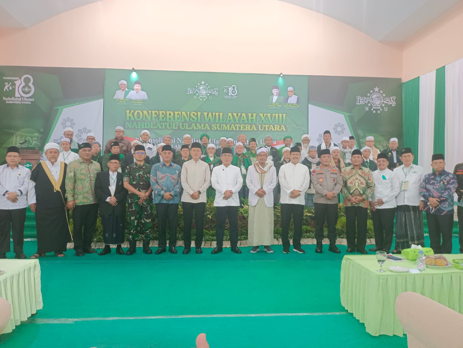 Ketua PBNU Resmi Buka Konferwil XVIII NU Sumut, NU Dukung Kenaikan BBM