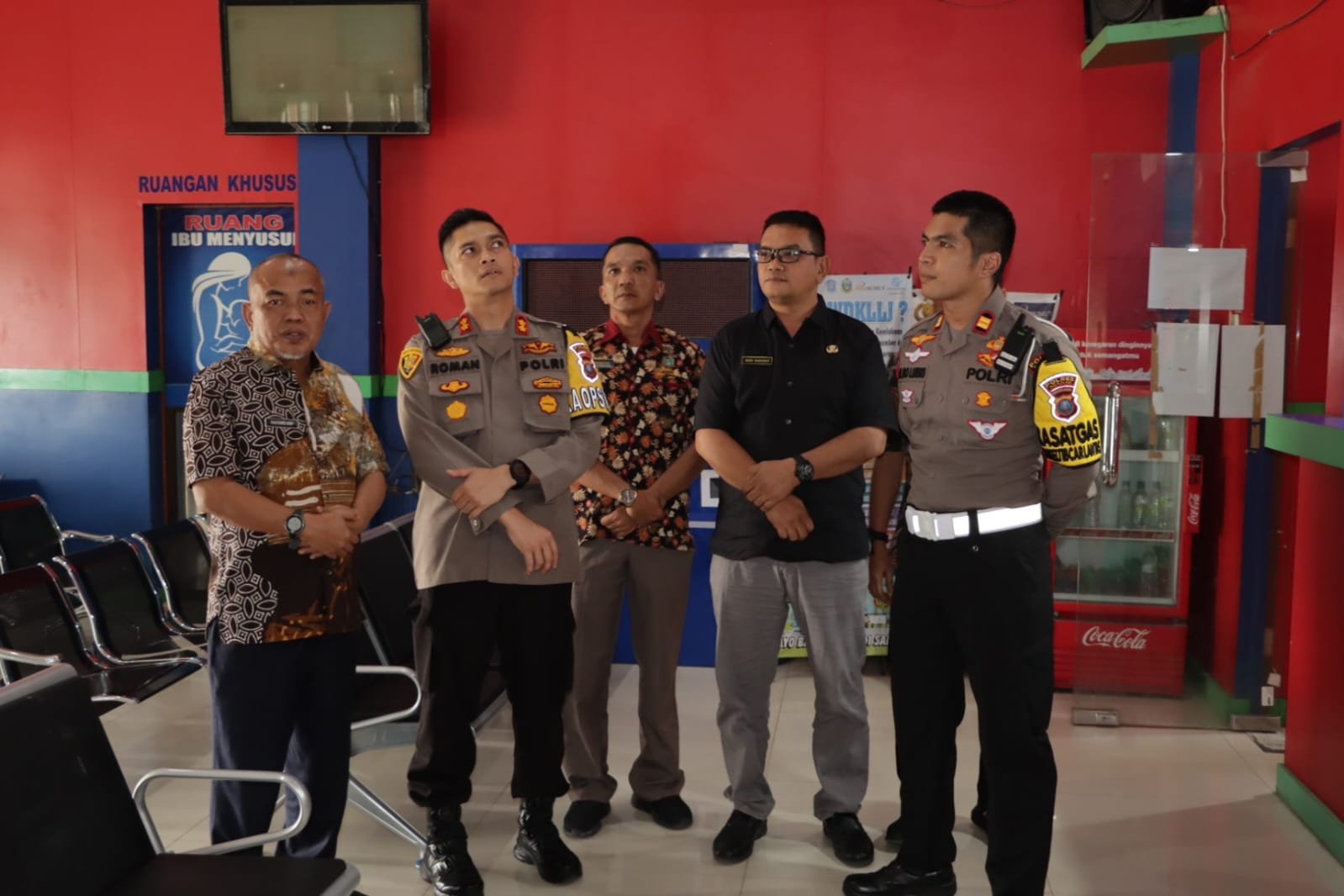 Kapolres Asahan Kunker Tinjau Ruang Pelayanan Publik Kantor UPT. PDD Samsat