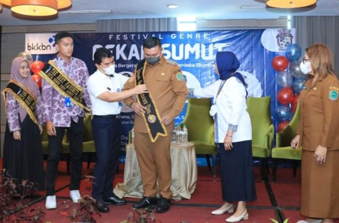 Bupati Hendriyanto Dinobatkan Sebagai Ayah GenRe Sumut