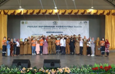 Gelar Pekan Informasi Katarak 2022,PT AR (Agincourt Resources) MARTABE Sasar 600 Mata Buta Katarak