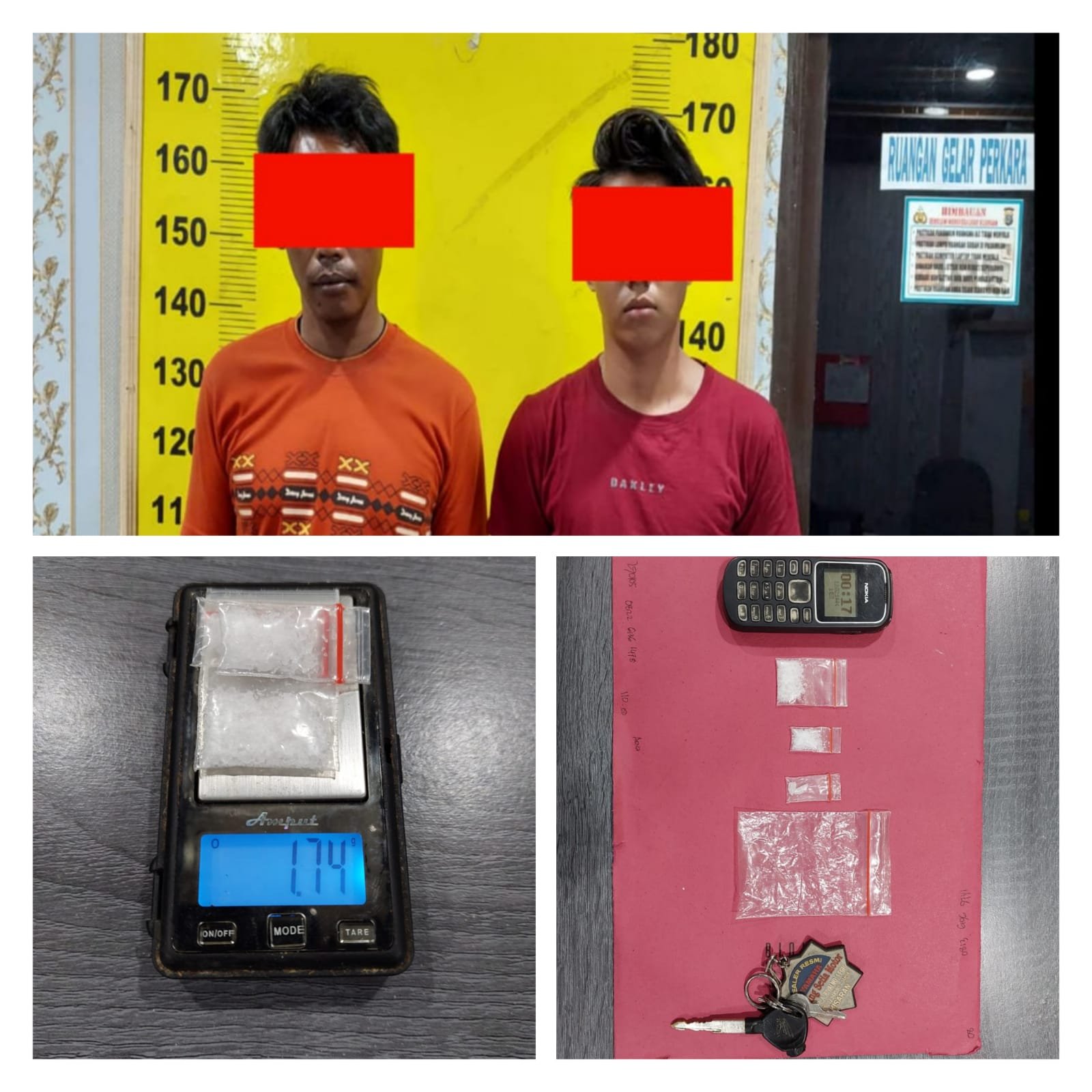 Satres Narkoba Polres Asahan Amankan Dua Orang Nelayan Diduga Pengedar Sabu