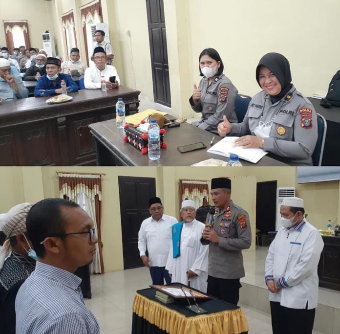 Ulama Ceramahi Polisi di Enam Mapolres,  Dr. Amhar Nasution : Memotivasi agar Jadi Teladan serta Berahlak Mulia