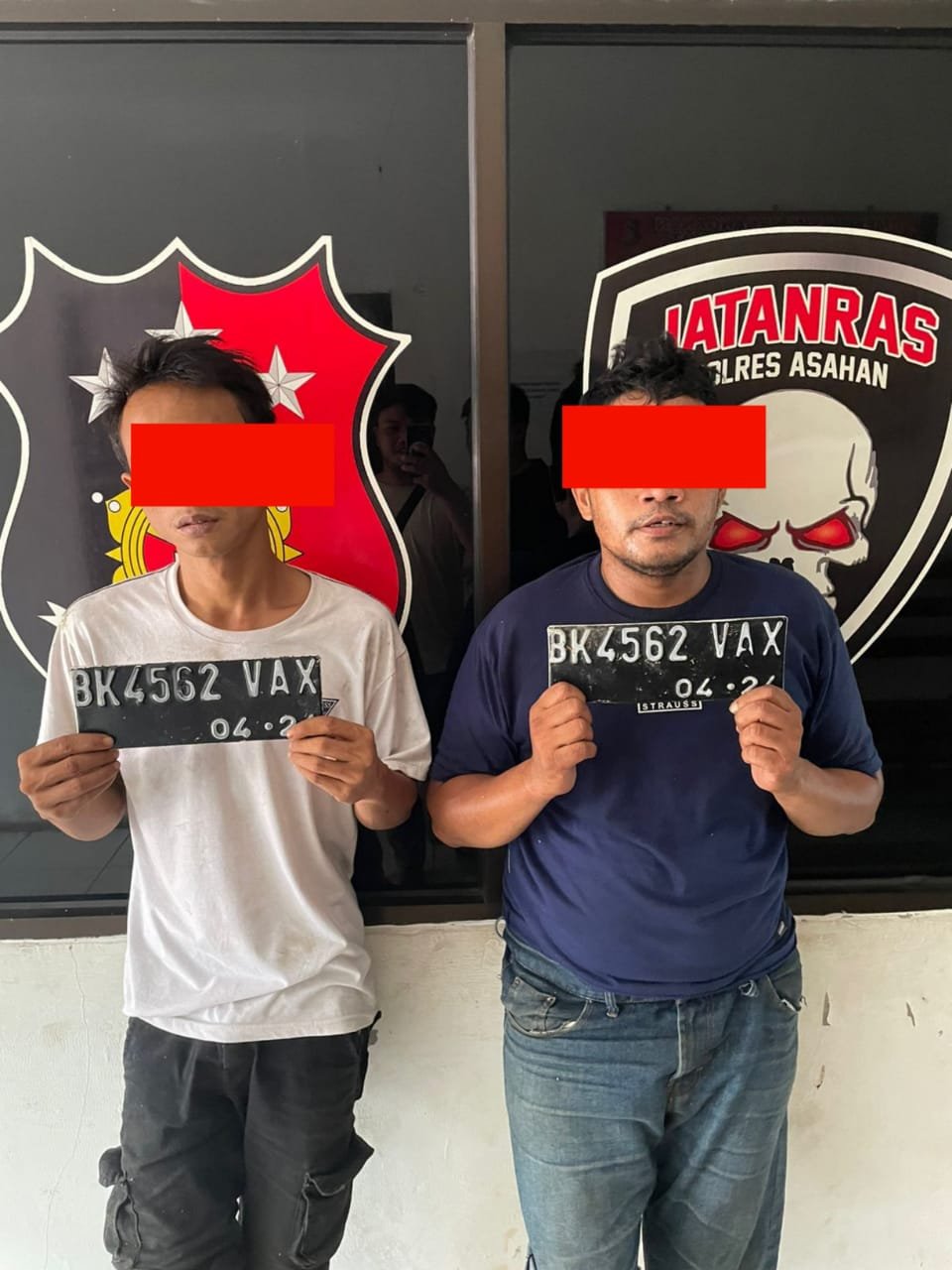 Satreskrim Polres Asahan Tembak Dua Pelaku Residivis Kambuhan  yang Curi Motor Warga