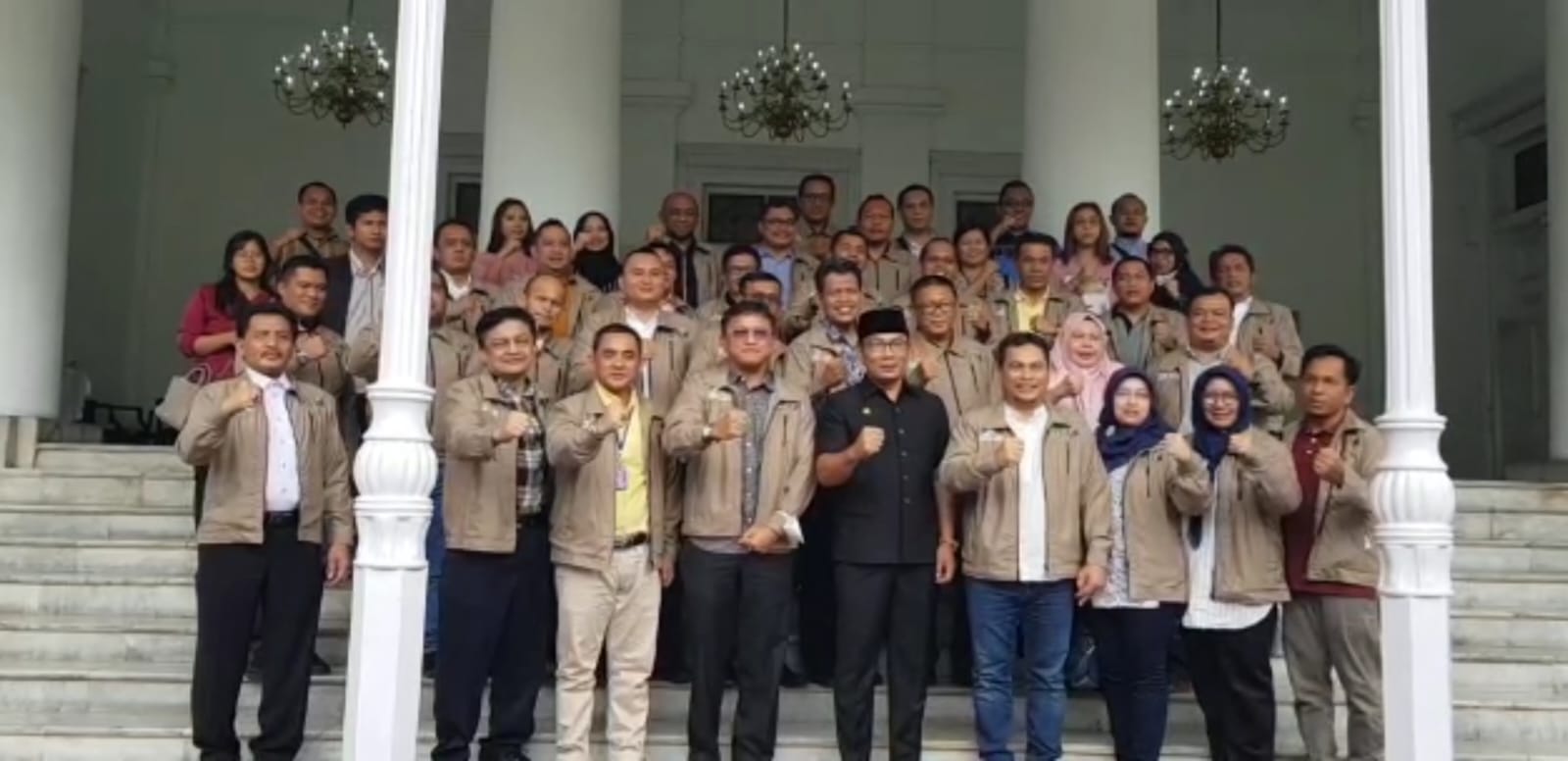60 Peserta PKN I Angkatan XIX BPSDM Provsu Diterima Gubernur Jabar Ridwan Kamil