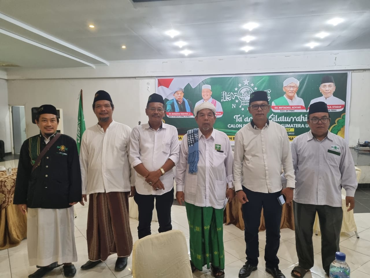 H.RUSLAN.SH MENGHADIRI SILATURAHIM PW NAHDLATUL ULAMA SUMUT