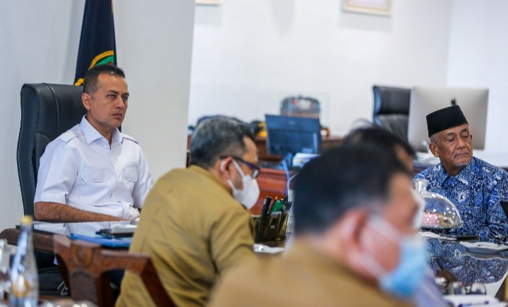 Kumpulkan OPD Terkait, Musa Rajekshah Bahas Upaya Percepatan Penurunan Stunting