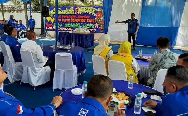Kantor DPD Demokrat Sumut Diresmikan, Lokot Nasution: Partai Demokrat Hadir Bersama Rakyat