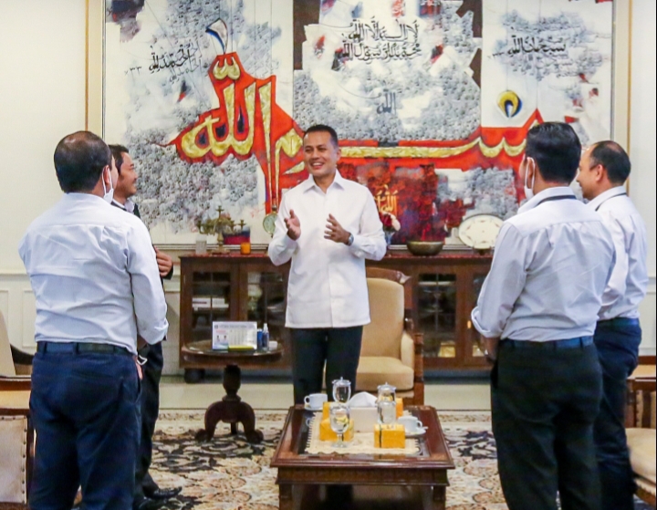 Silaturahmi dengan GM UIW Sumut,  Ijeck Berharap Pelayanan PLN Semakin Baik