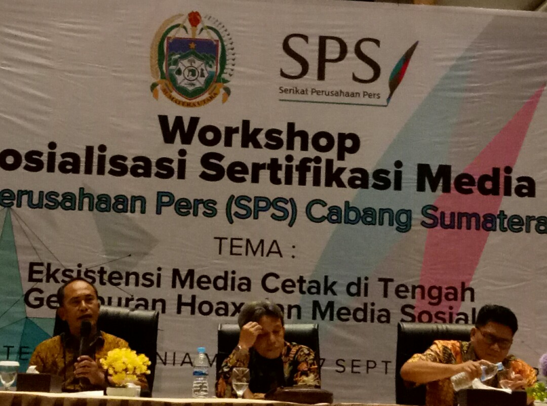 Sekretaris SPS Pusat Asmono Wikan: Mau Bertahan, Media Cetak Harus Keluar Dari Kerumunan , Rianto Aghly: Minta Dewan Pers Perketat Verifikasi