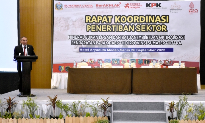 Edy Rahmayadi Minta Penertiban Tambang  Tidak Berizin Dilakukan dengan Serius