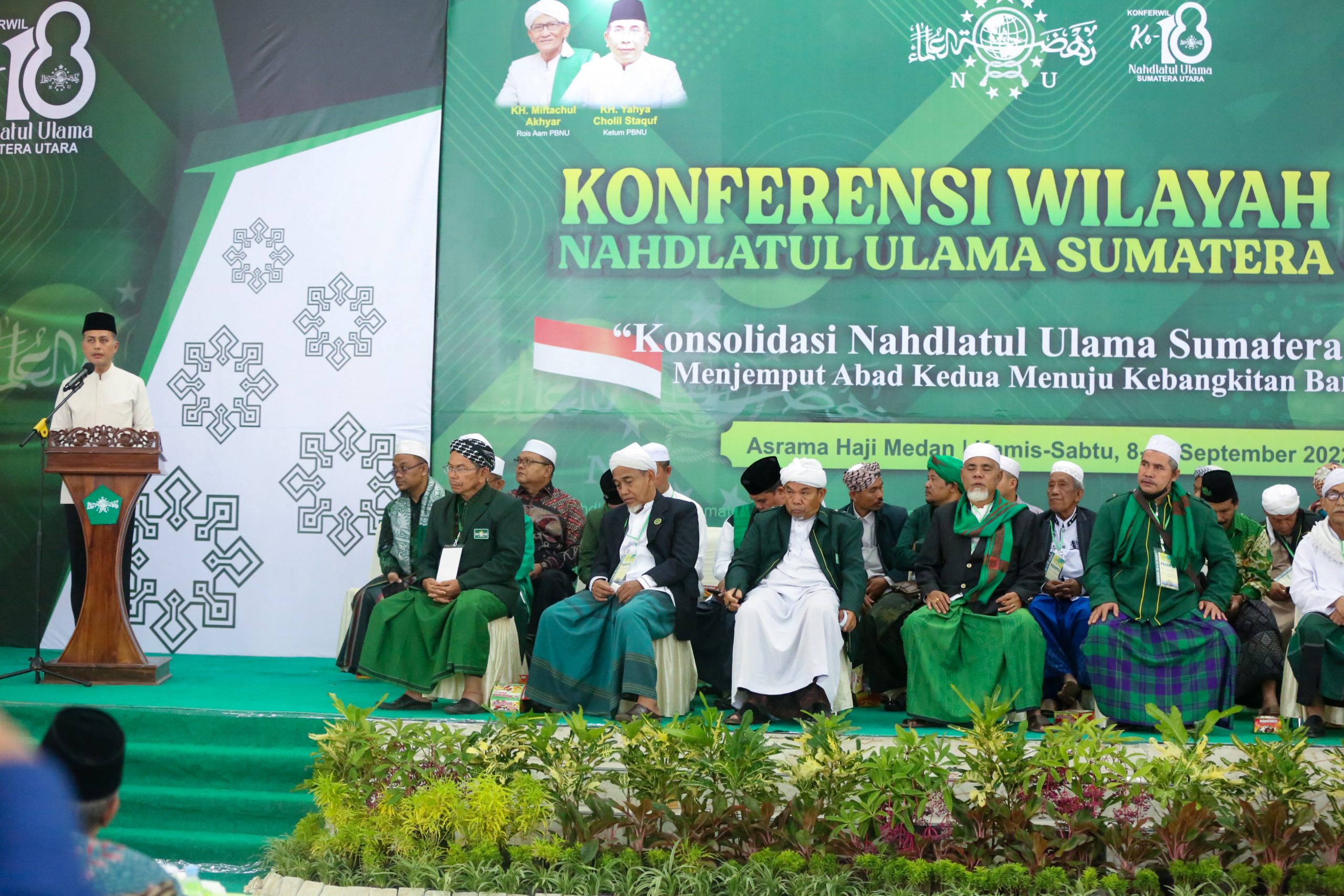 Hadiri Konferwil XVII NU Sumut,  Ijeck Harap Ulama Terus Dampingi Umara di Sumut