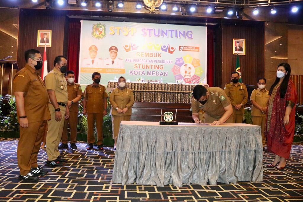 Rp198,1 Miliar Dianggarkan untuk Program dan Kegiatan Intervensi Penurunan Stunting Terintegrasi di Medan