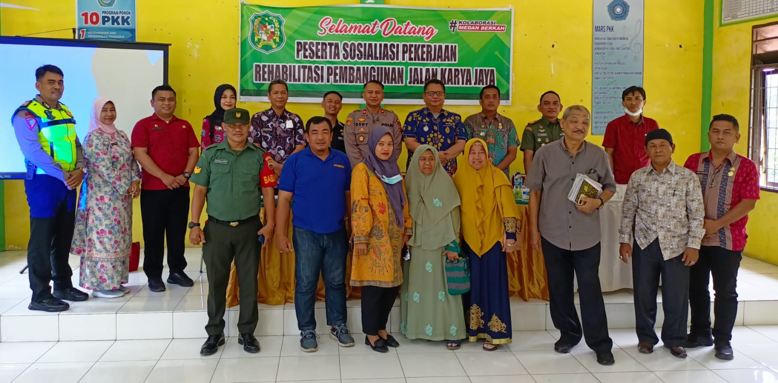 Pembenahan Jalan Jadi Program Prioritas Bobby Nasution, Jalan Karya Jaya Medan Johor akan Di Beton