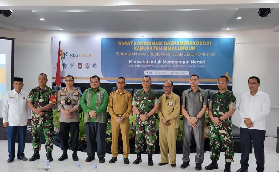 Bupati Simalungun Ajak Masyarakat Terima Petugas Regsosek 2022 dan Berikan Jawaban Benar